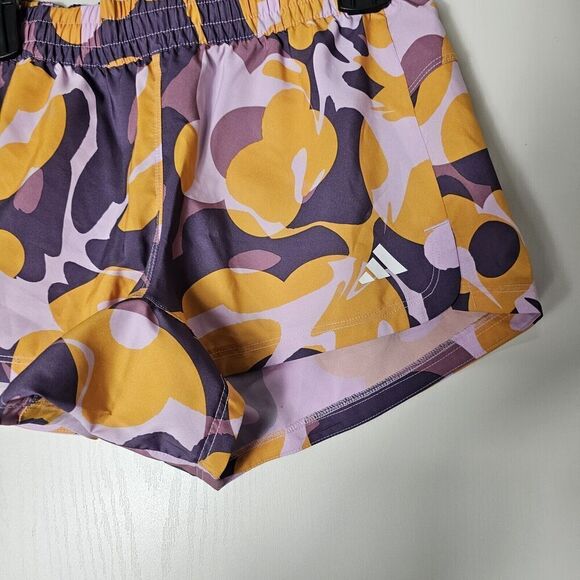 Adidas Pacer Train Essentials Floral-Print Woven ShortsWomen's Size XS NWT - Picture 4 of 7